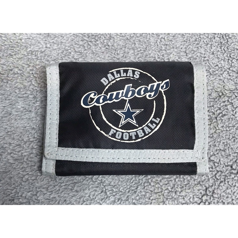 Vintage NFL‎ Dallas Cowboys Nylon Trifold Wallet NFL